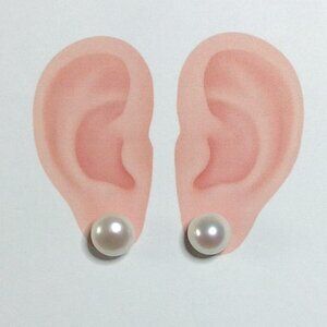 Honora Silver Stud Freshwater Pearl Earring